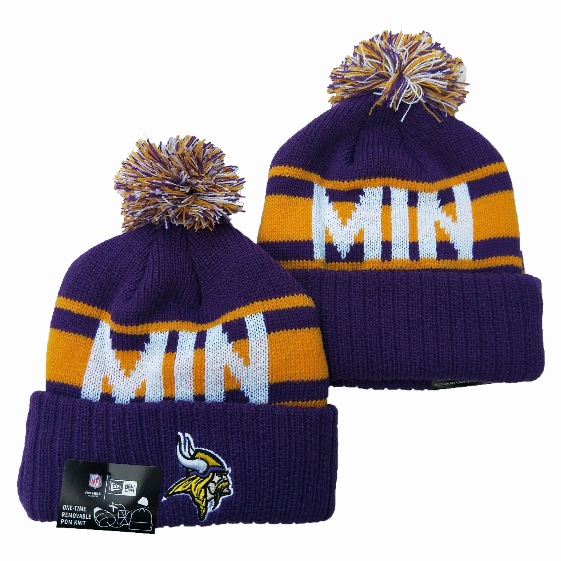 Minnesota Vikings Knit Hats 031